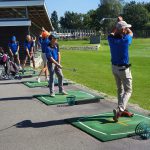 Inslaan op de driving range