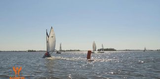 Regatta op de Loosdrechtse plassen